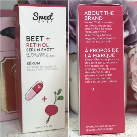 SWEET CHEF Beet + Retinol (Vitamin A) Serum Shot 30 mL Glow Recipe Brand *BNIB - Picture 6 of 15